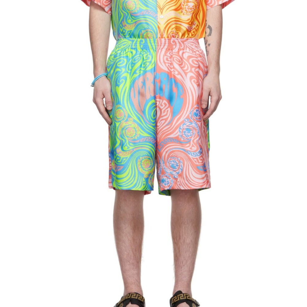 Versace Shorts Size 48 Multi-color